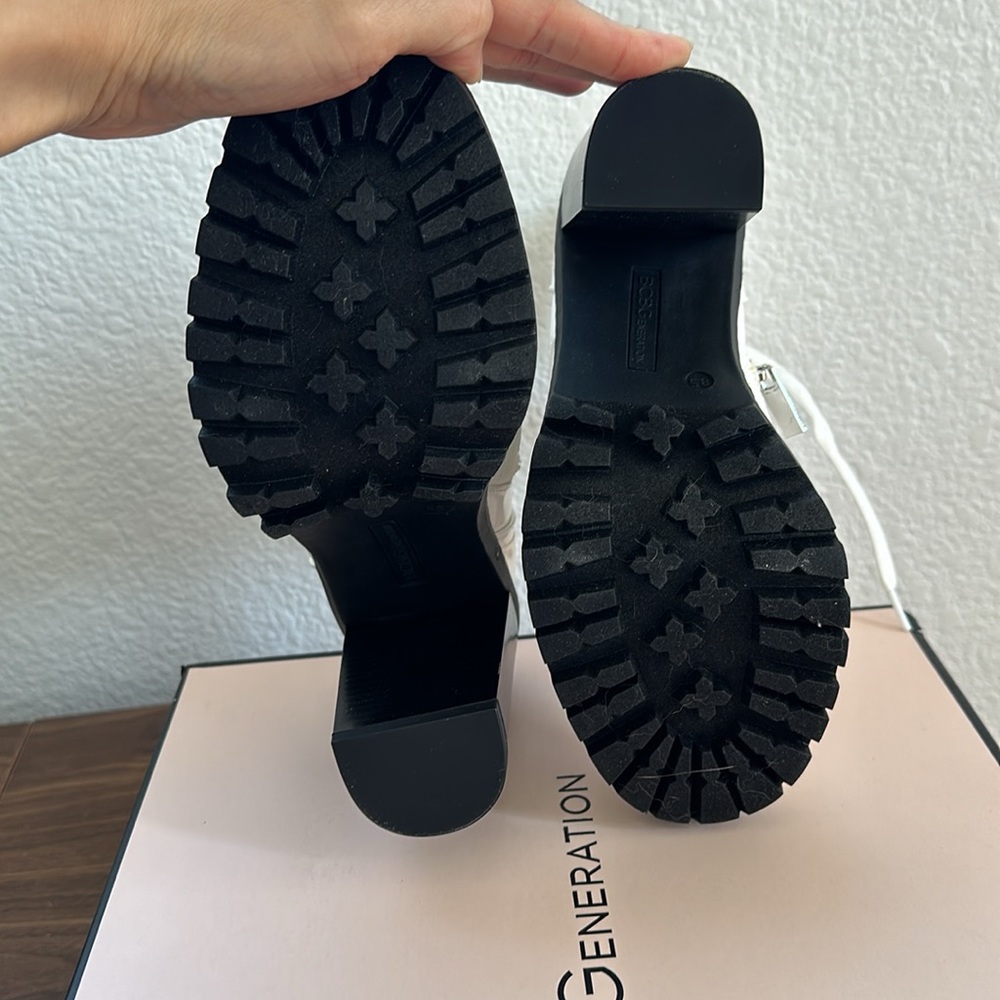 Bcbgeneration White Combat Boots - image 6